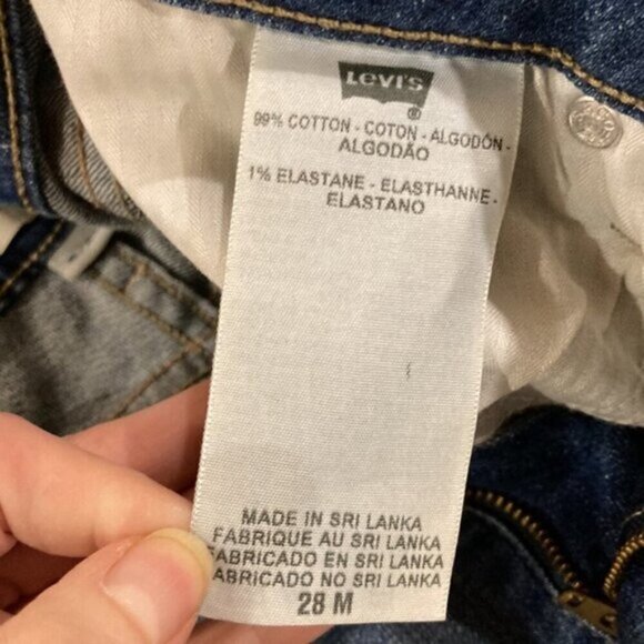 Levi’s San Francisco Bold Curve Straight Leg Blue Jean 28​​ - Picture 8 of 11